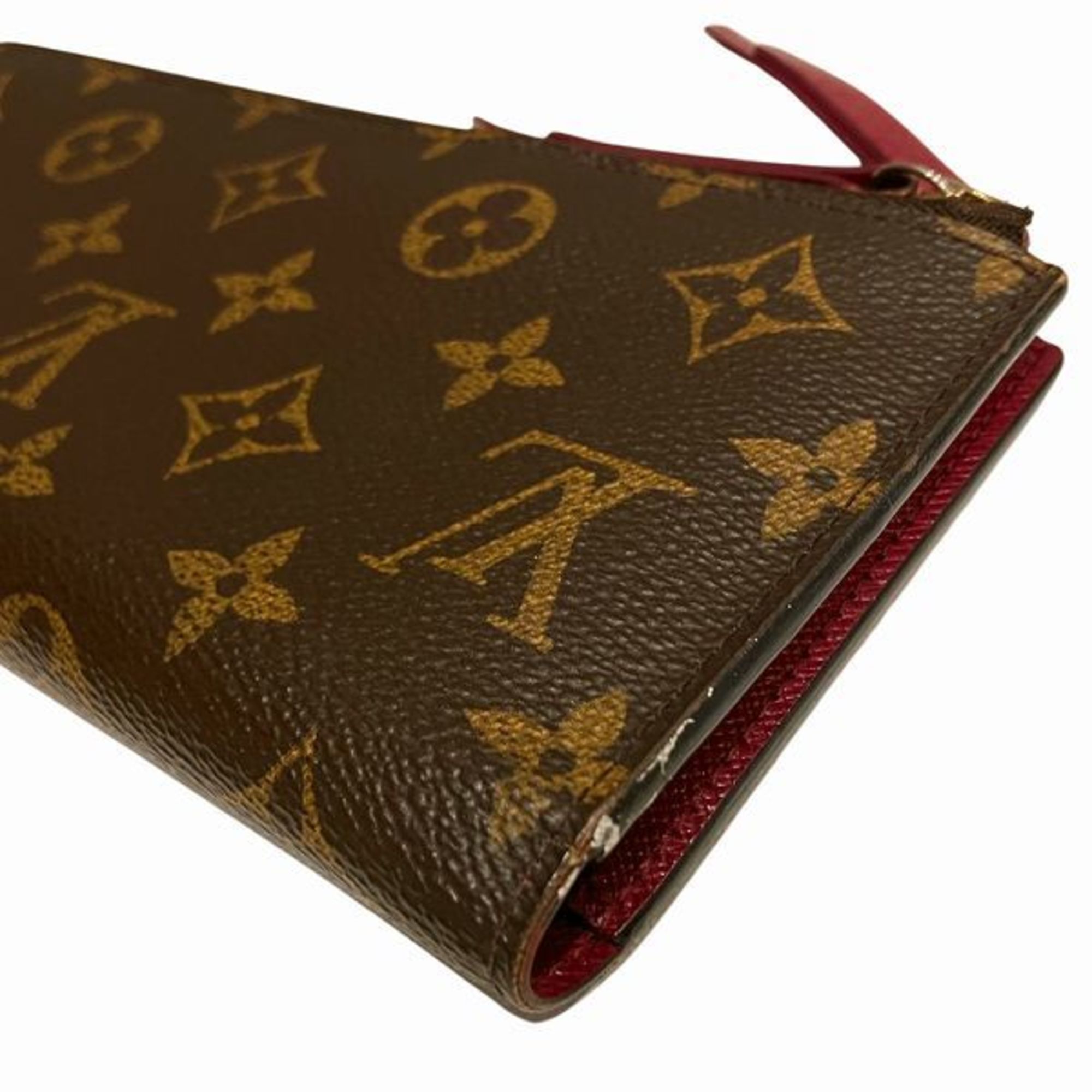 Louis Vuitton Monogram Portefeuille Adele M61269 Long Wallet Bi-fold for Men and Women