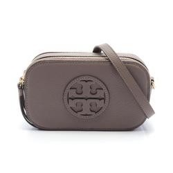 Tory Burch MILLER MINI CROSSBODY Mirror Shoulder Bag Leather Women's Beige 145667093