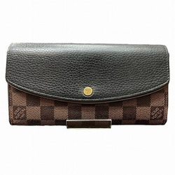 Louis Vuitton Damier Portefeuille Normandy N61261 Long Wallet Bi-fold Men's Women's