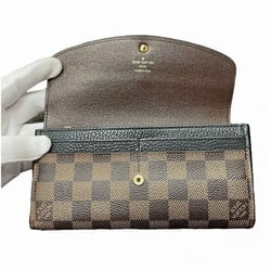 Louis Vuitton Damier Portefeuille Normandy N61261 Long Wallet Bi-fold Men's Women's