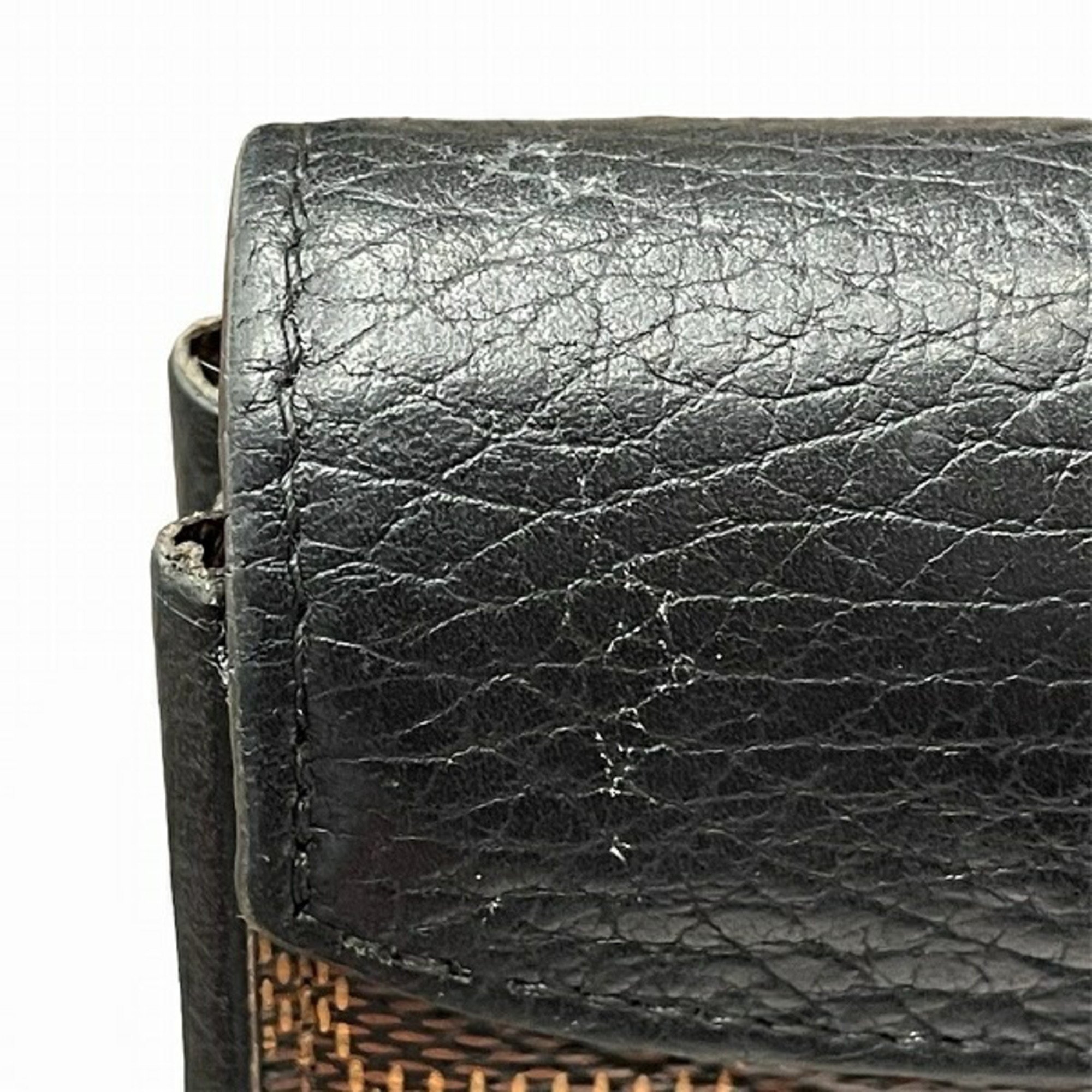 Louis Vuitton Damier Portefeuille Normandy N61261 Long Wallet Bi-fold Men's Women's