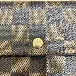 Louis Vuitton Damier Pochette Porto Monnaie Credit N61724 Long Wallet for Men and Women