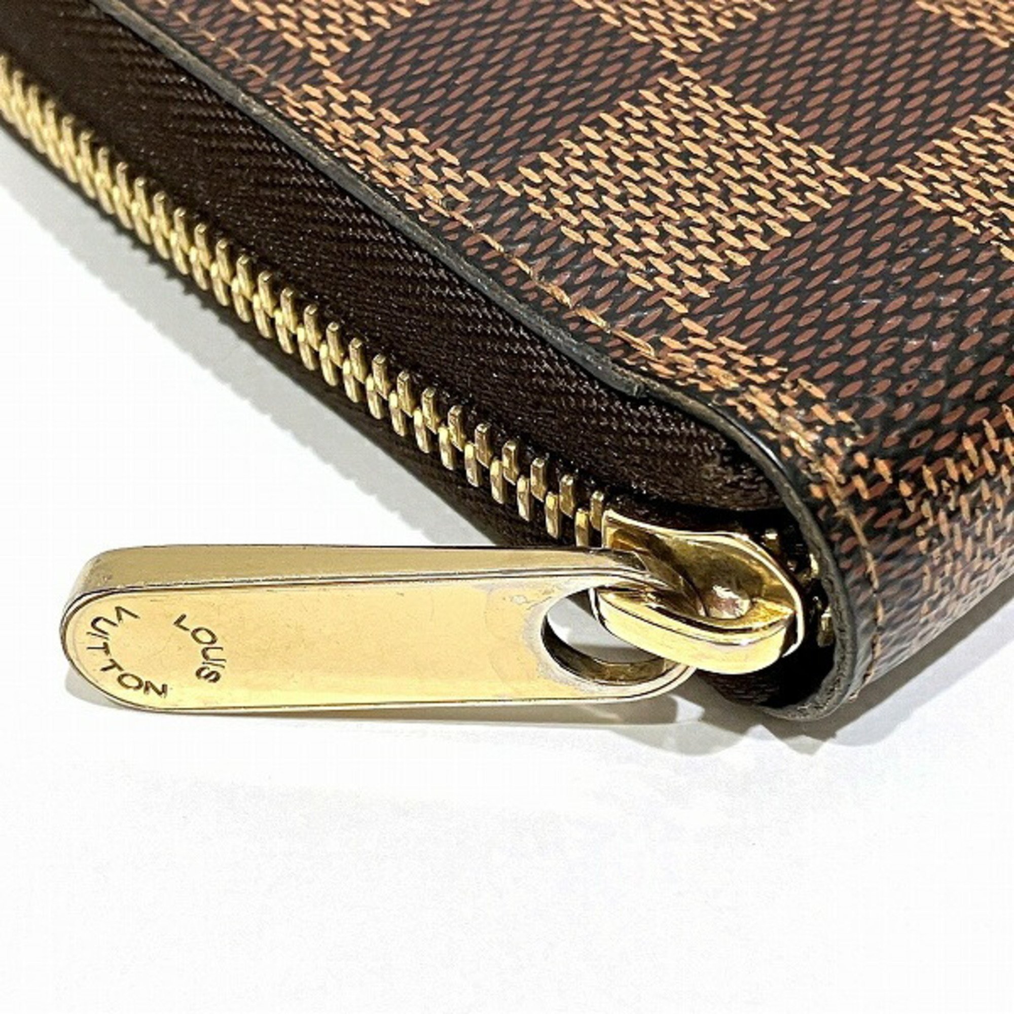 Louis Vuitton Damier Zippy Wallet N60015 Long for Women