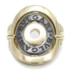 BVLGARI Astrale Cerchi Ring, 18K Yellow Gold, Ceramic, Men's, Women's, Black, Gold