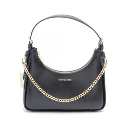 Michael Kors WILMA Shoulder Bag Leather Women's Black 32R3G3WN6L001