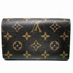 Louis Vuitton Monogram Porte Monnaie Tresor M61730 Bi-fold Wallet for Men and Women