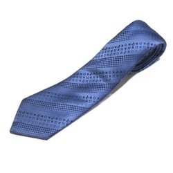 Louis Vuitton Monogram Accessory Light Blue Necktie for Men