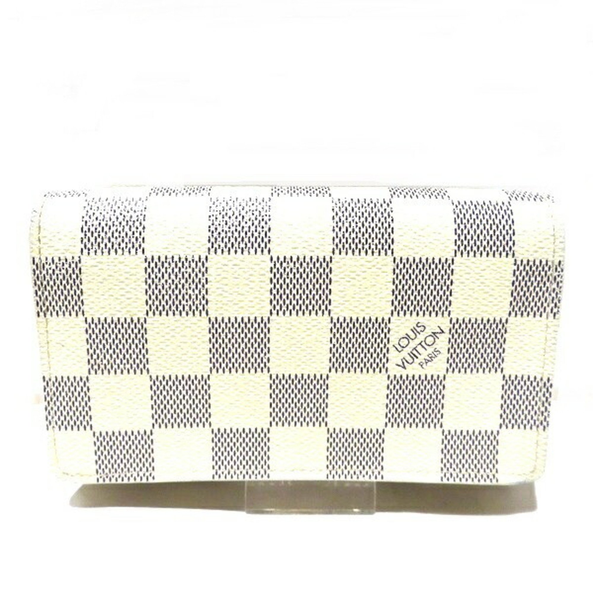 Louis Vuitton Damier Azur Portefeuille Tresor N61744 Bi-fold Wallet for Men and Women