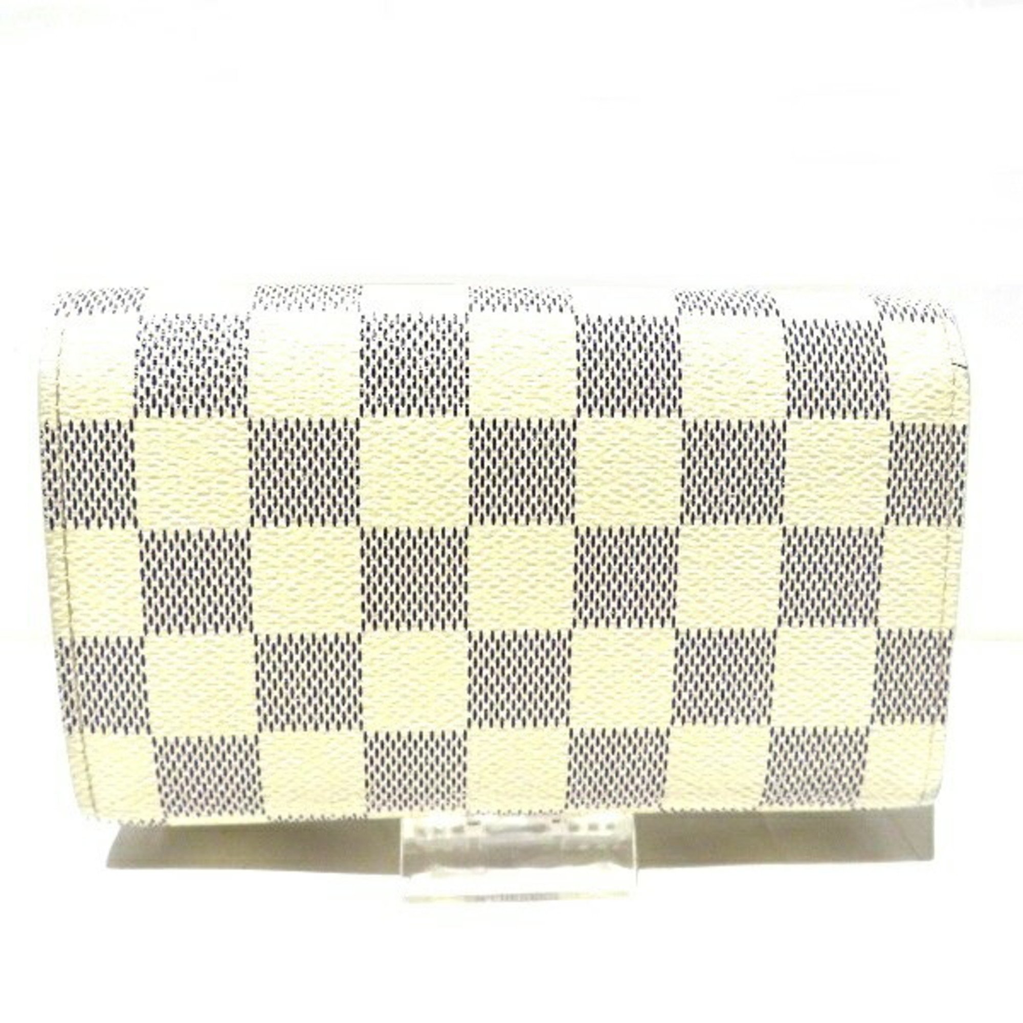 Louis Vuitton Damier Azur Portefeuille Tresor N61744 Bi-fold Wallet for Men and Women