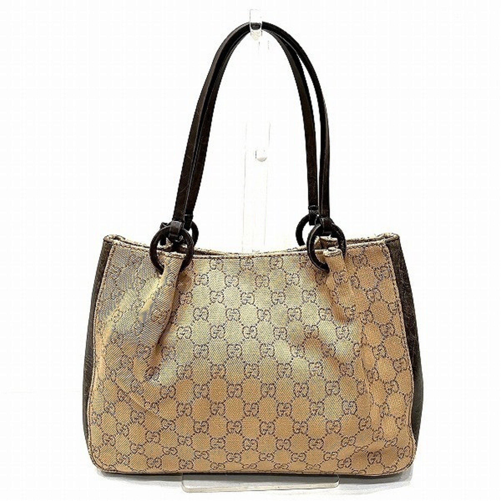 GUCCI GG Canvas 101919 Pattern Bag Shoulder Tote Women's