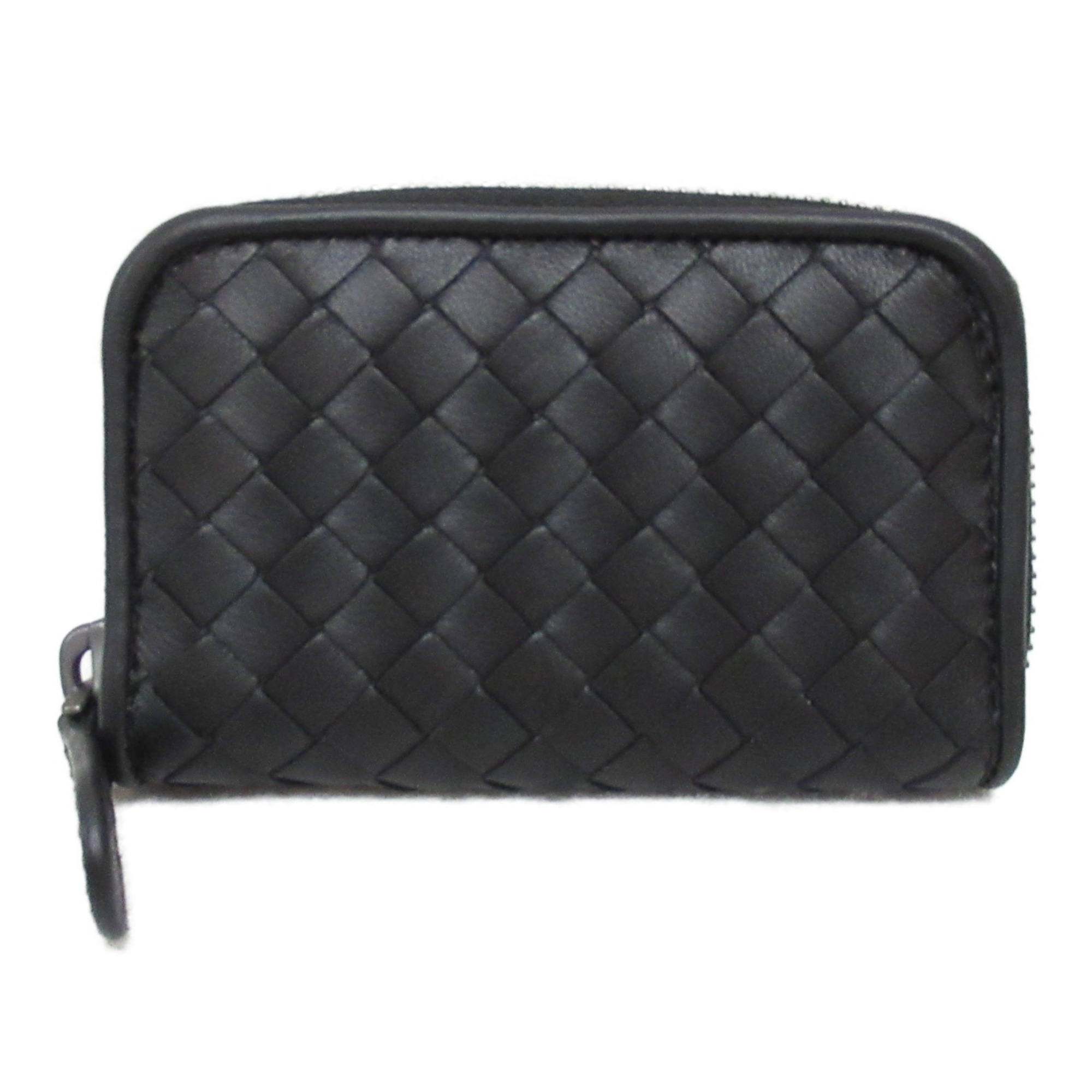 BOTTEGA VENETA Coin Purse Wallet/Coin Case Wallet Leather Men's Women's Black 114075V001N1000