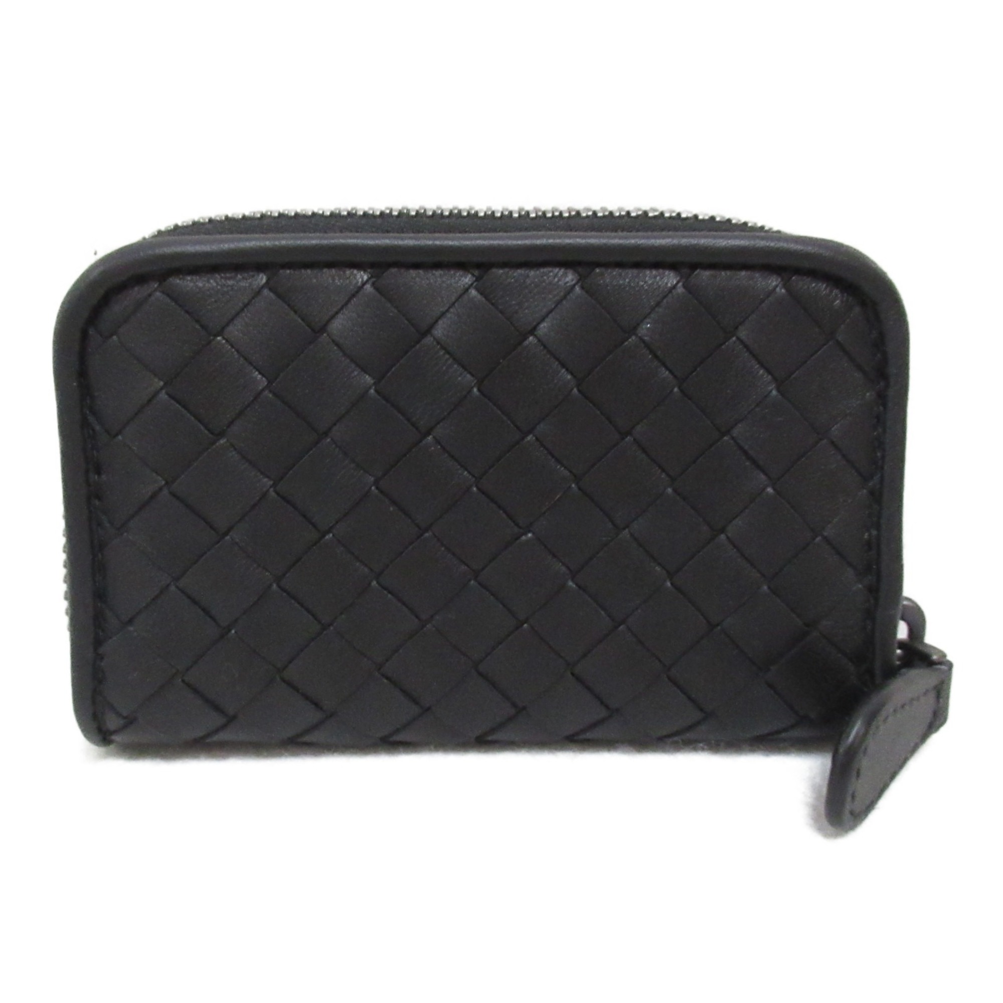 BOTTEGA VENETA Coin Purse Wallet/Coin Case Wallet Leather Men's Women's Black 114075V001N1000