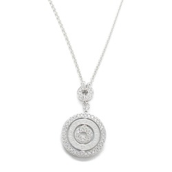 BVLGARI Astrale Cherki Necklace, K18WG (White Gold), Diamond, Women's, Clear, CL852376