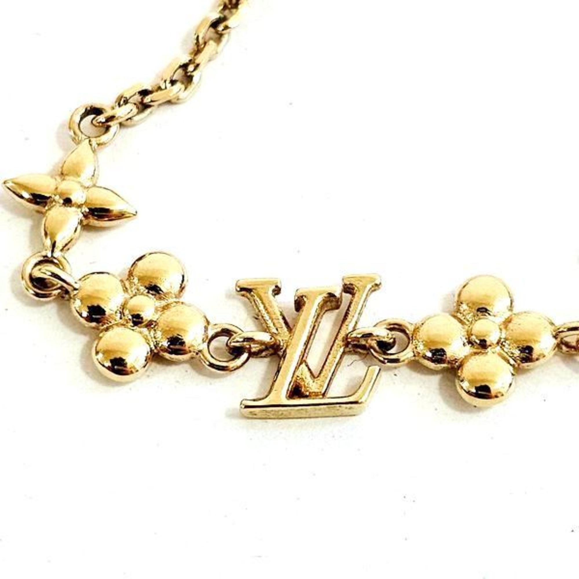 Louis Vuitton Baby Pendant Necklace Gold M01614 Accessories Men's Women's