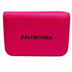 Balenciaga 593813 Cash Compact Wallet Tri-fold for Women