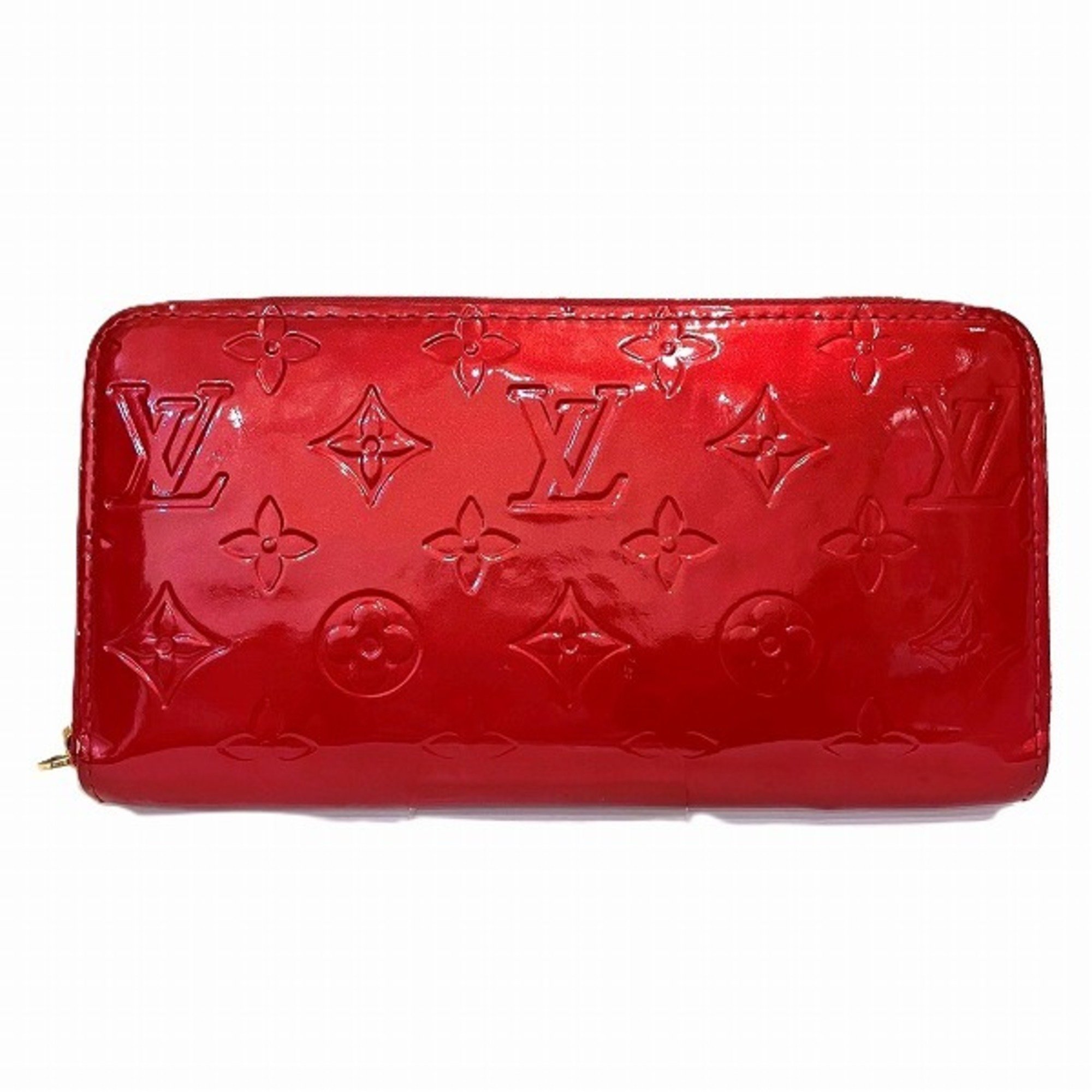 Louis Vuitton Monogram Vernis Zippy Wallet M90200 Long for Women