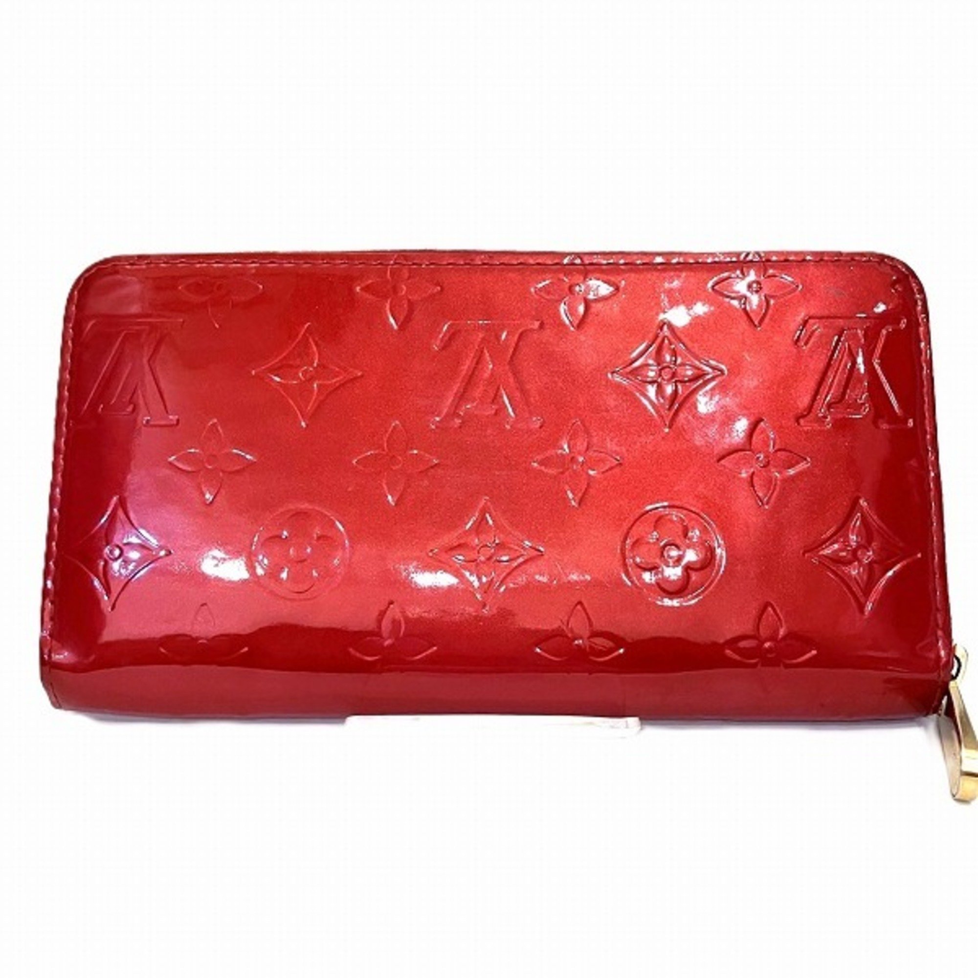 Louis Vuitton Monogram Vernis Zippy Wallet M90200 Long for Women