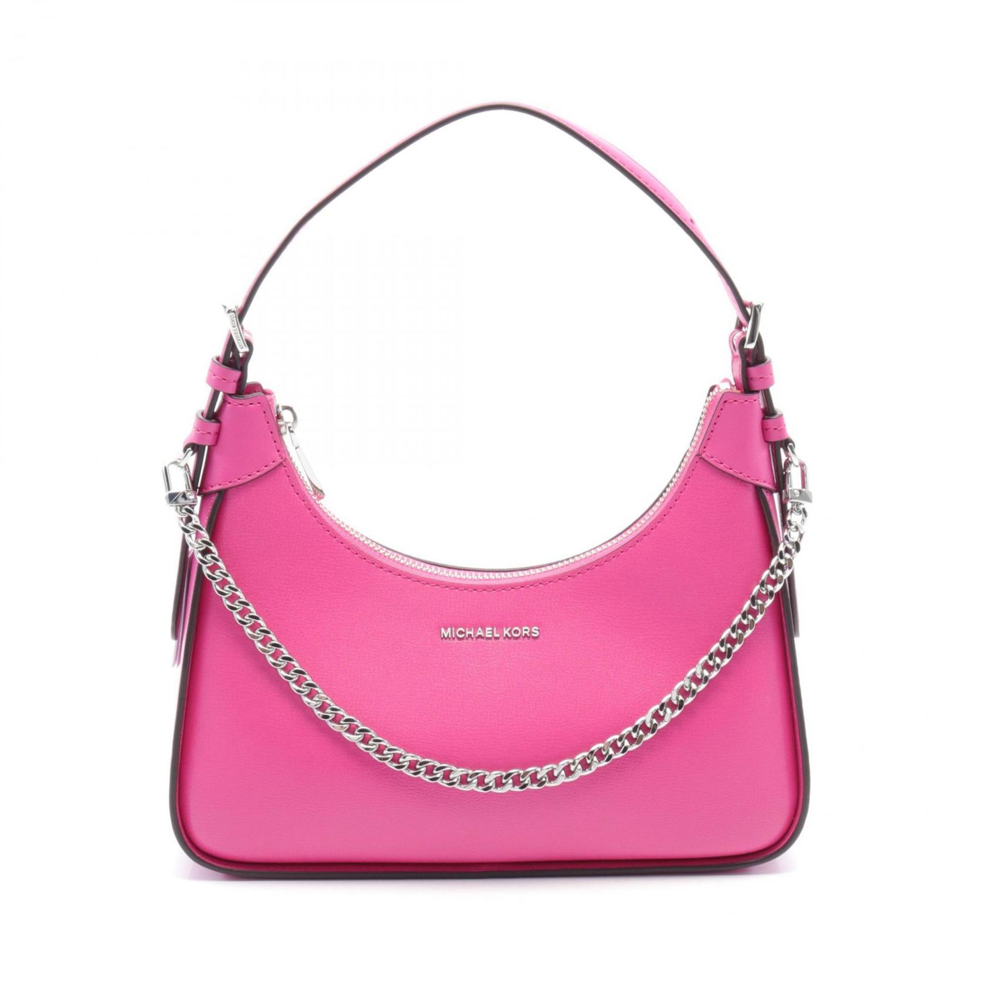 Michael Kors WILMA Shoulder Bag, Leather, Women's, Pink, 32R3S3WN6L614