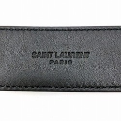 Yves Saint Laurent Cassandra 612616 Black Belt Men's Accessories