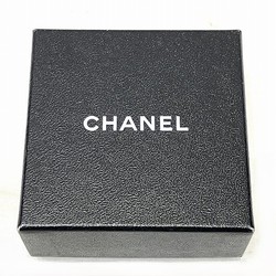 CHANEL 04A Coco Mark Heart Rhinestone Accessory Earrings for Women