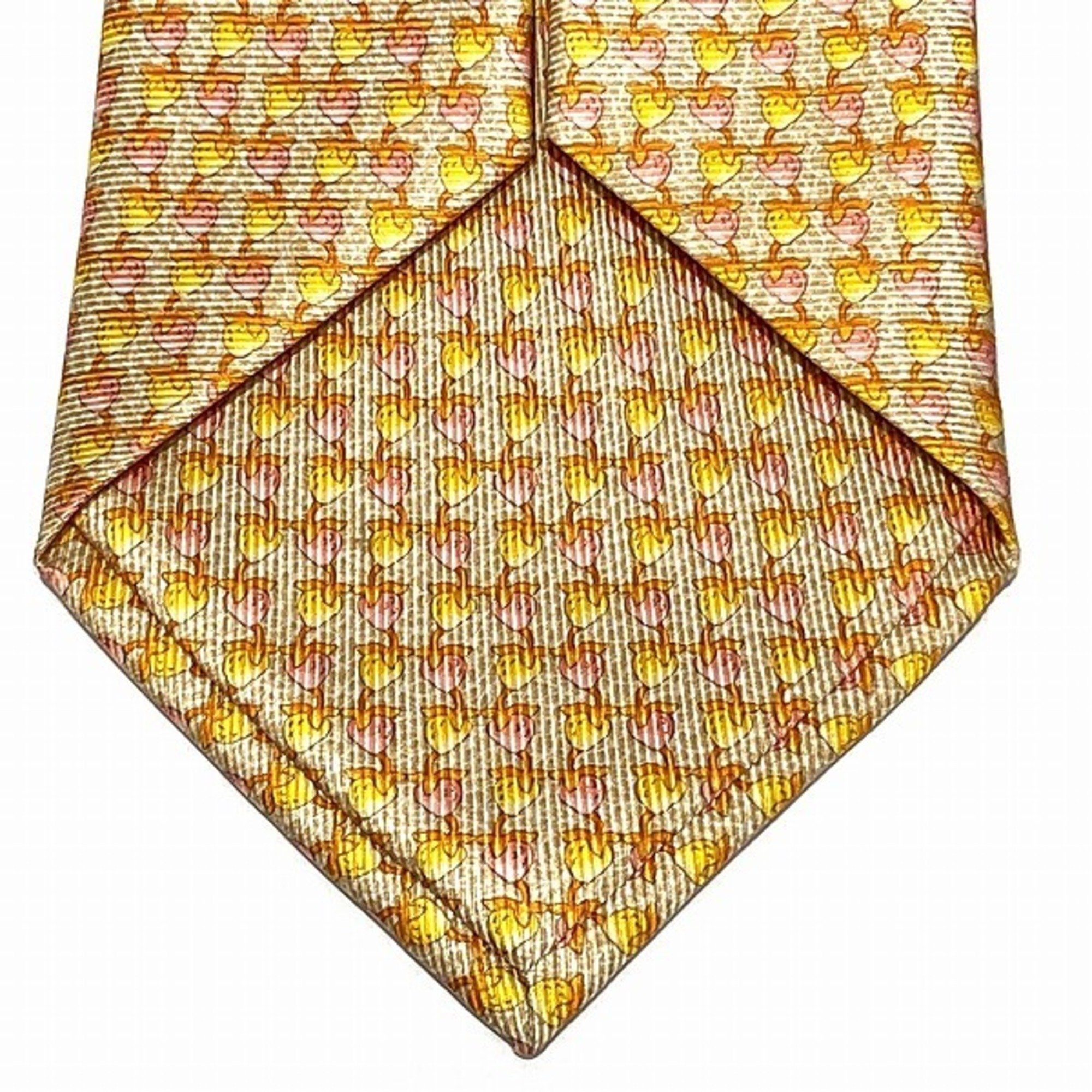 BVLGARI Strawberry Pattern Accessory Necktie for Men