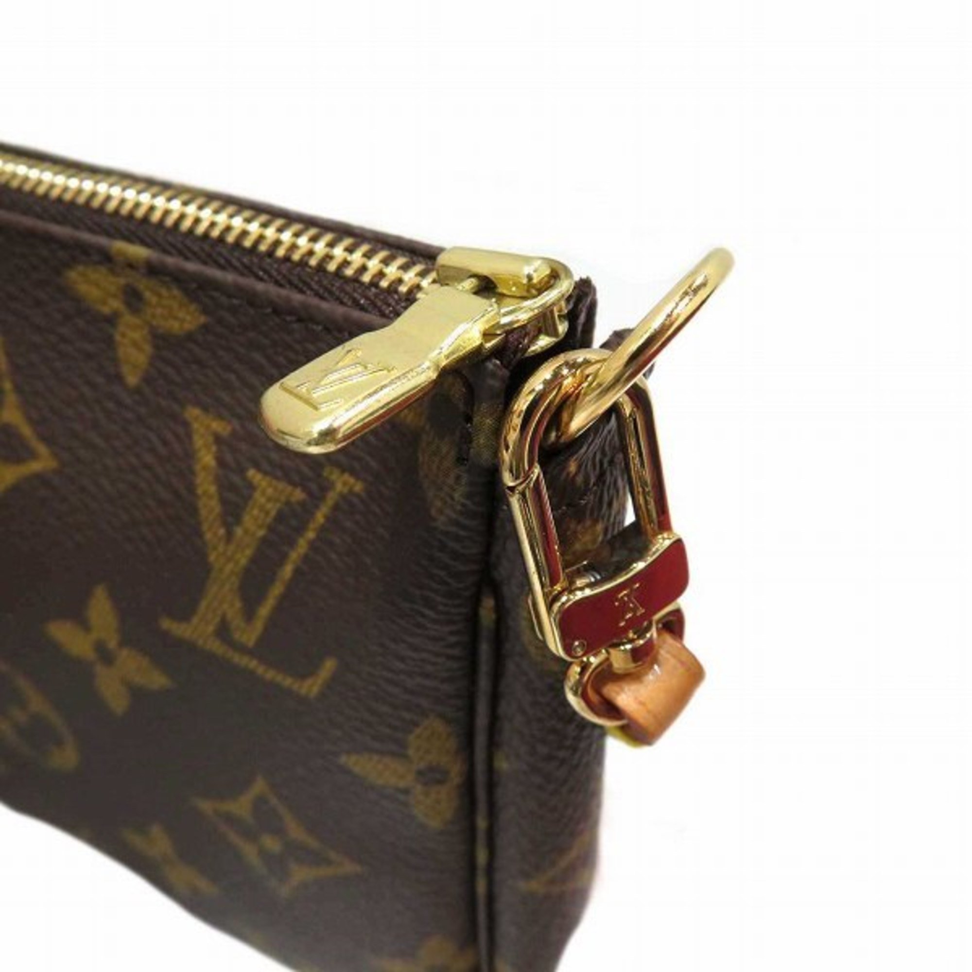 Louis Vuitton Monogram Pochette Accessoires M51980 Pouch Bag Shoulder Women's