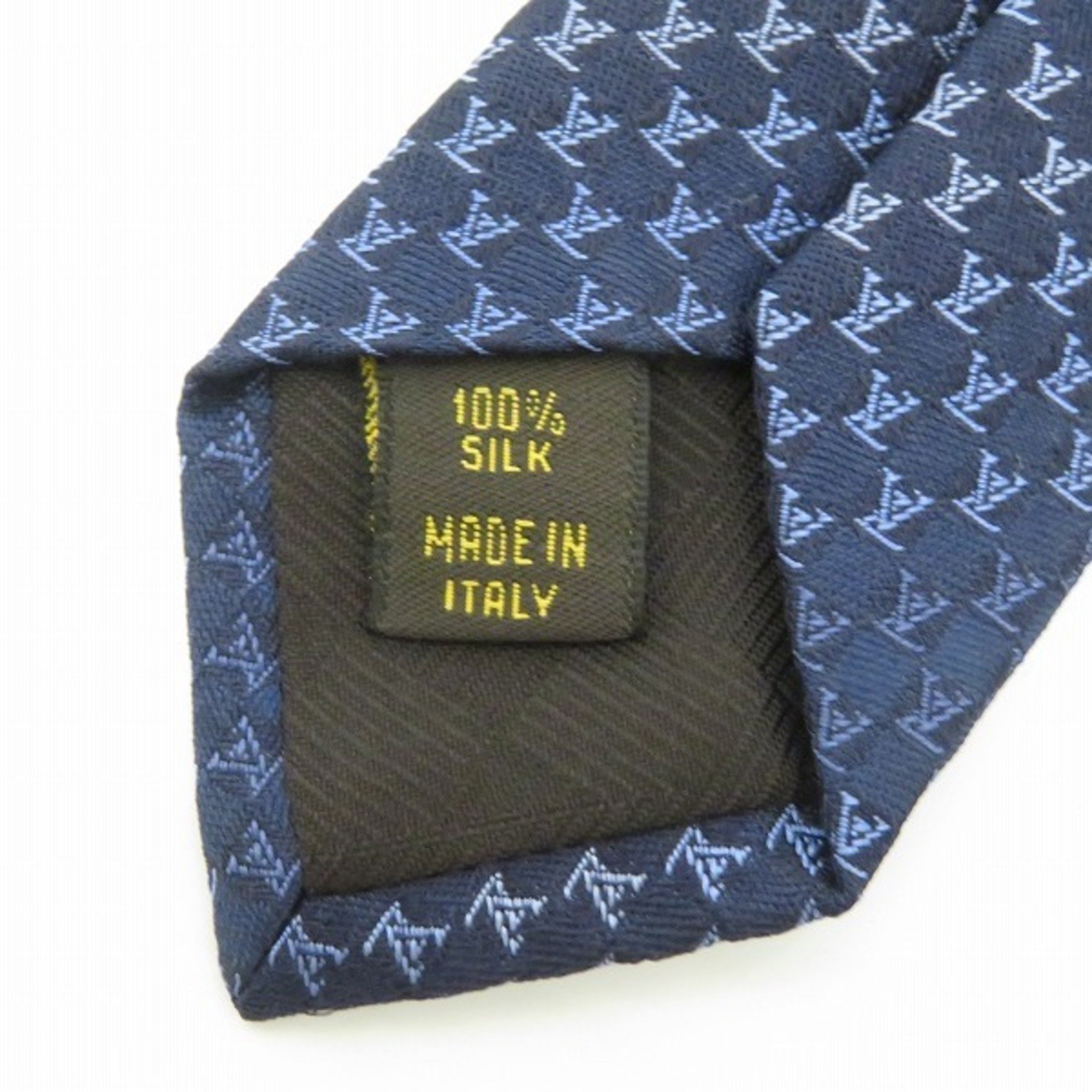 Louis Vuitton Accessories Blue Gradient Necktie Men's