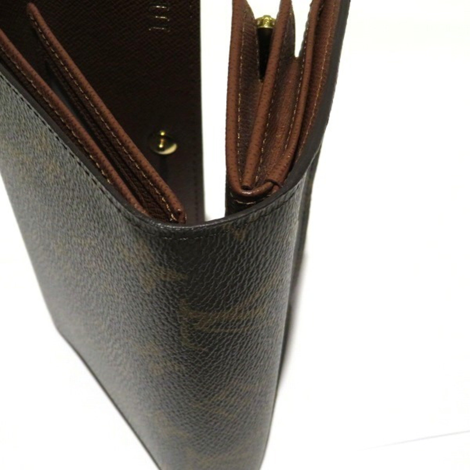 Louis Vuitton Monogram Portefeuille Alexandra M60047 Pass Case Tri-Fold Wallet for Men and Women