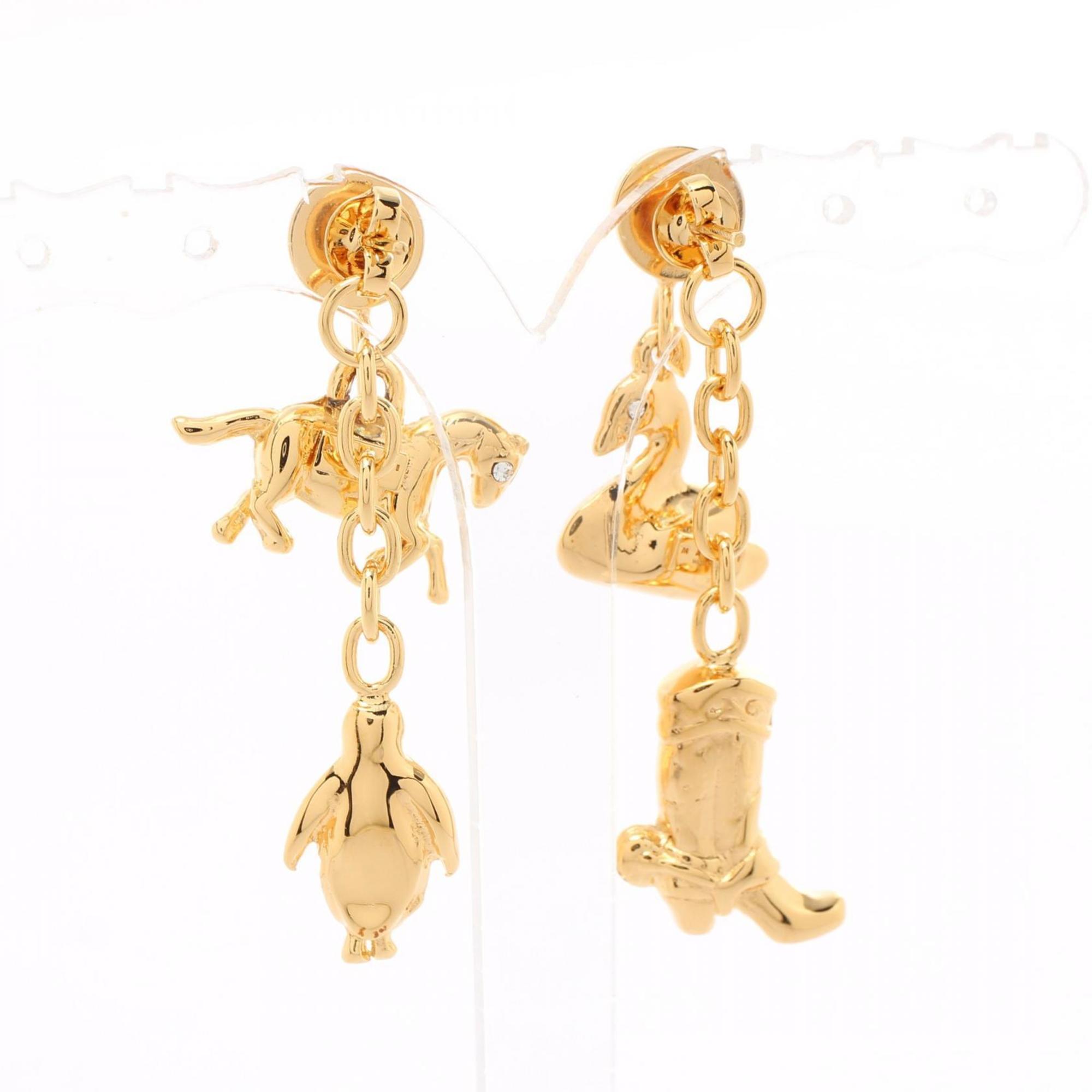 MARNI Multi-Charm Earrings GP (Gold Plated) Women's Gold ORMV0478A0M200000Y65