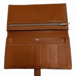 Hermes Bearn soufflet Veau Epsom long wallet, bi-fold wallet for women