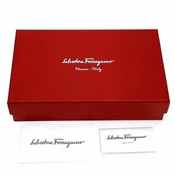 Salvatore Ferragamo Ferragamo Gancini 669413 Black Bi-fold Wallet Long Men's