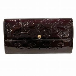 Louis Vuitton Monogram Vernis Portefeuille Sarah M93524 Long Wallet Bi-fold for Women