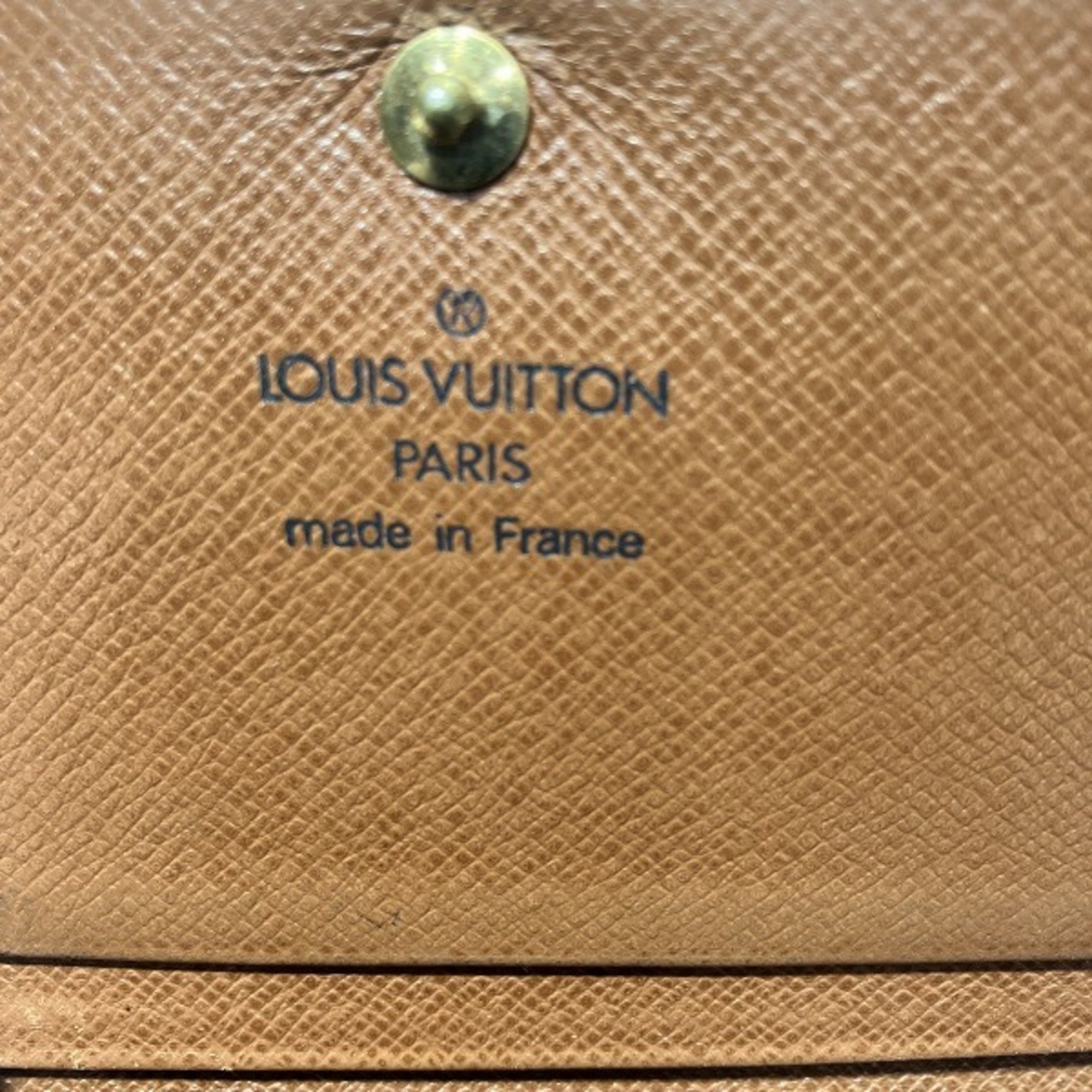 Louis Vuitton Monogram Portemonnay Bi-fold Wallet for Women M61730