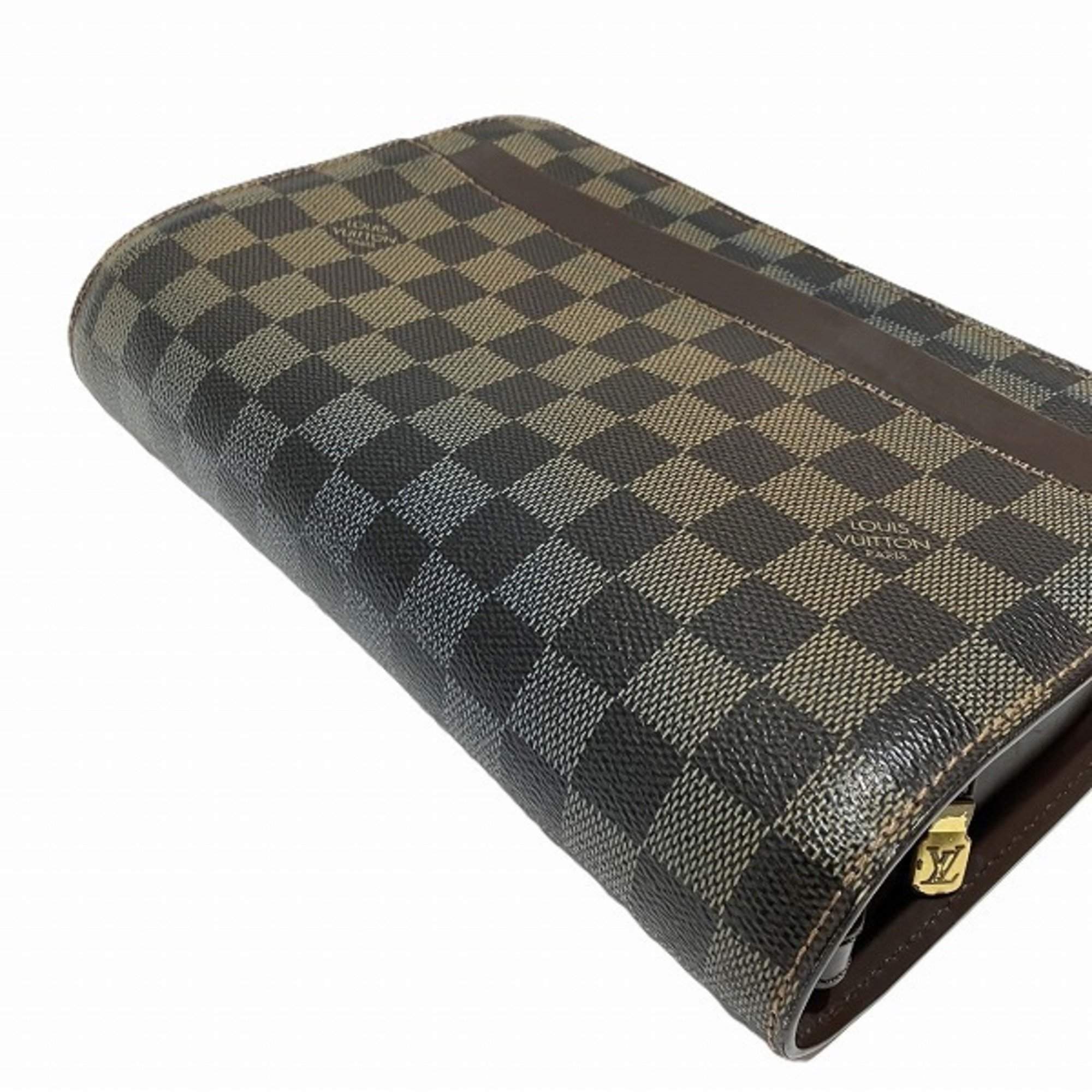 Louis Vuitton Damier Saint N51993 Bag, Second Clutch Men's