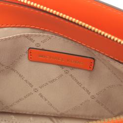 Michael Kors SHEILA handbag, leather, women's, orange, 35S3G6HS5L