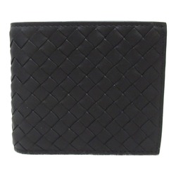 BOTTEGA VENETA Bi-fold wallet Leather Men's Women's Black 193642V46518431