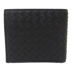 BOTTEGA VENETA Bi-fold wallet Leather Men's Women's Black 193642V46518431