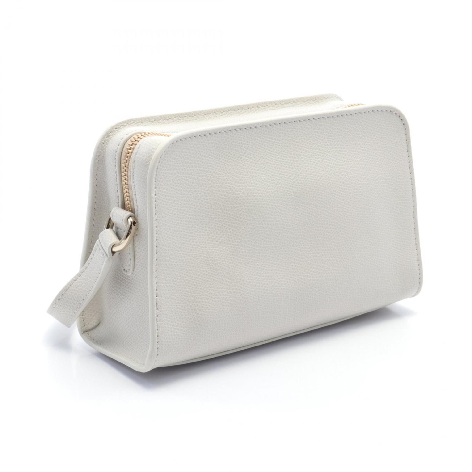 Furla 1927 Crossbody Shoulder Bag Leather Women's White WB01083ARE0001704S