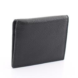 MARNI Business Card Holder/Card Case Leather Women's Black PFMO0082U1P653300N99