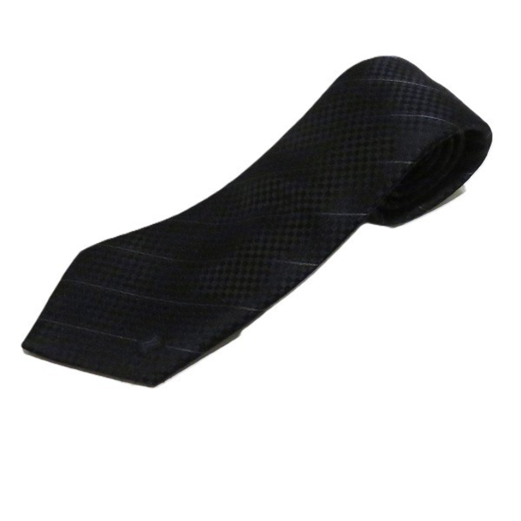 Louis Vuitton Damier Accessory Black Gradient Necktie for Men