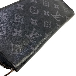 Louis Vuitton Monogram Eclipse Zippy Wallet Vertical M62295 Long for Men