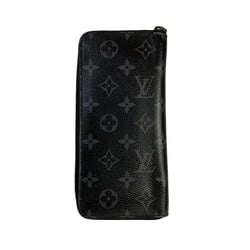 Louis Vuitton Monogram Eclipse Zippy Wallet Vertical M62295 Long for Men