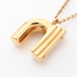 Louis Vuitton LOUIS VUITTON LV&ME N Initial Necklace GP (Gold Plated) Women's Gold M61069