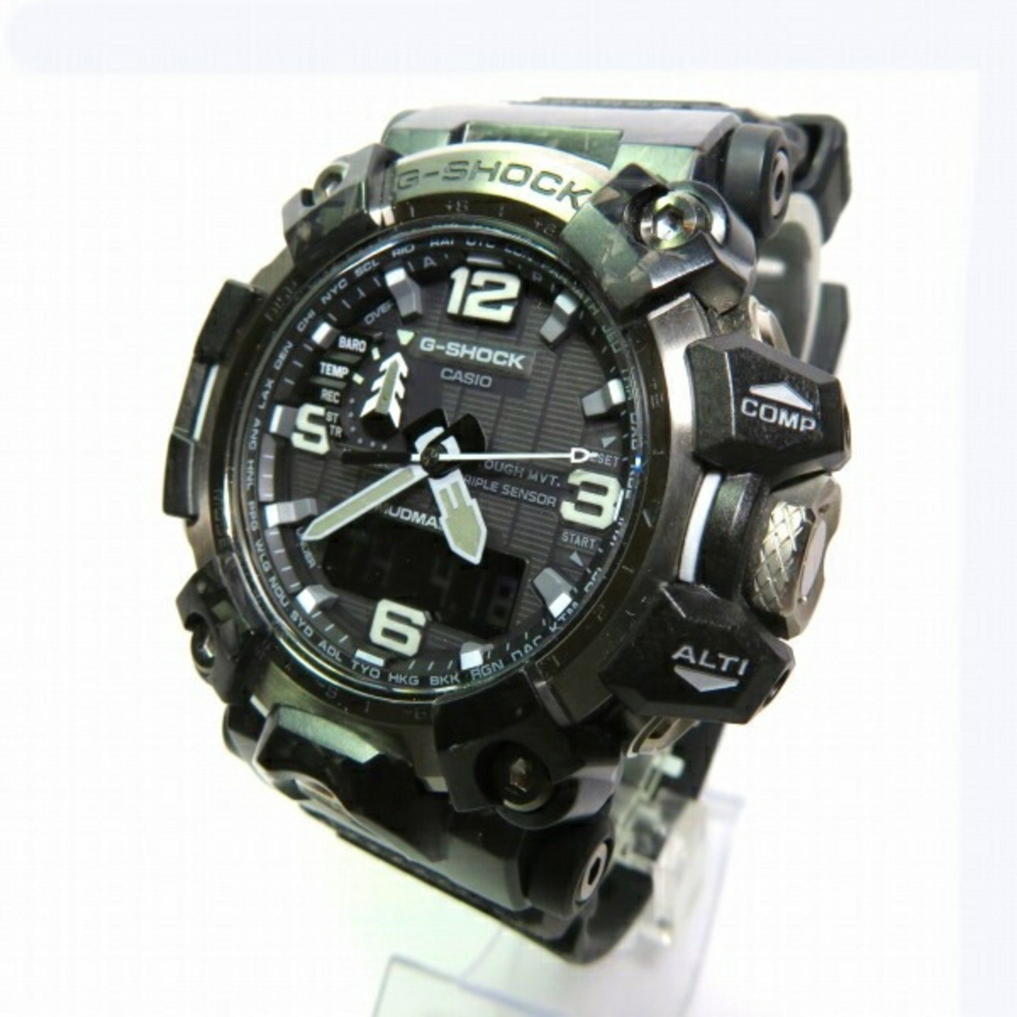 Casio G-SHOCK Carbon Mudmaster GWG-2000-1A1JF Radio Solar Watch Men's