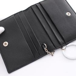 MARNI Business Card Holder/Card Case Leather Women's Black PFMO0082U1P653300N99