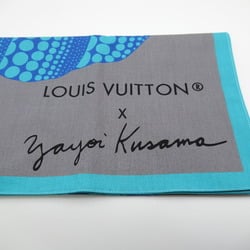 LOUIS VUITTON LV×YK Set of Three Bandana Cotton Women's Gray Blue