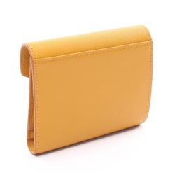 MARNI TRIFOLD WALLET Tri-fold wallet Leather Women's Yellow PFMO0052U2LV520Z645Y