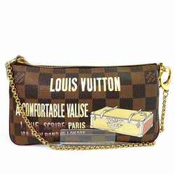 Louis Vuitton Damier Trunk Pochette Mira MM N63091 Bag Shoulder Women's