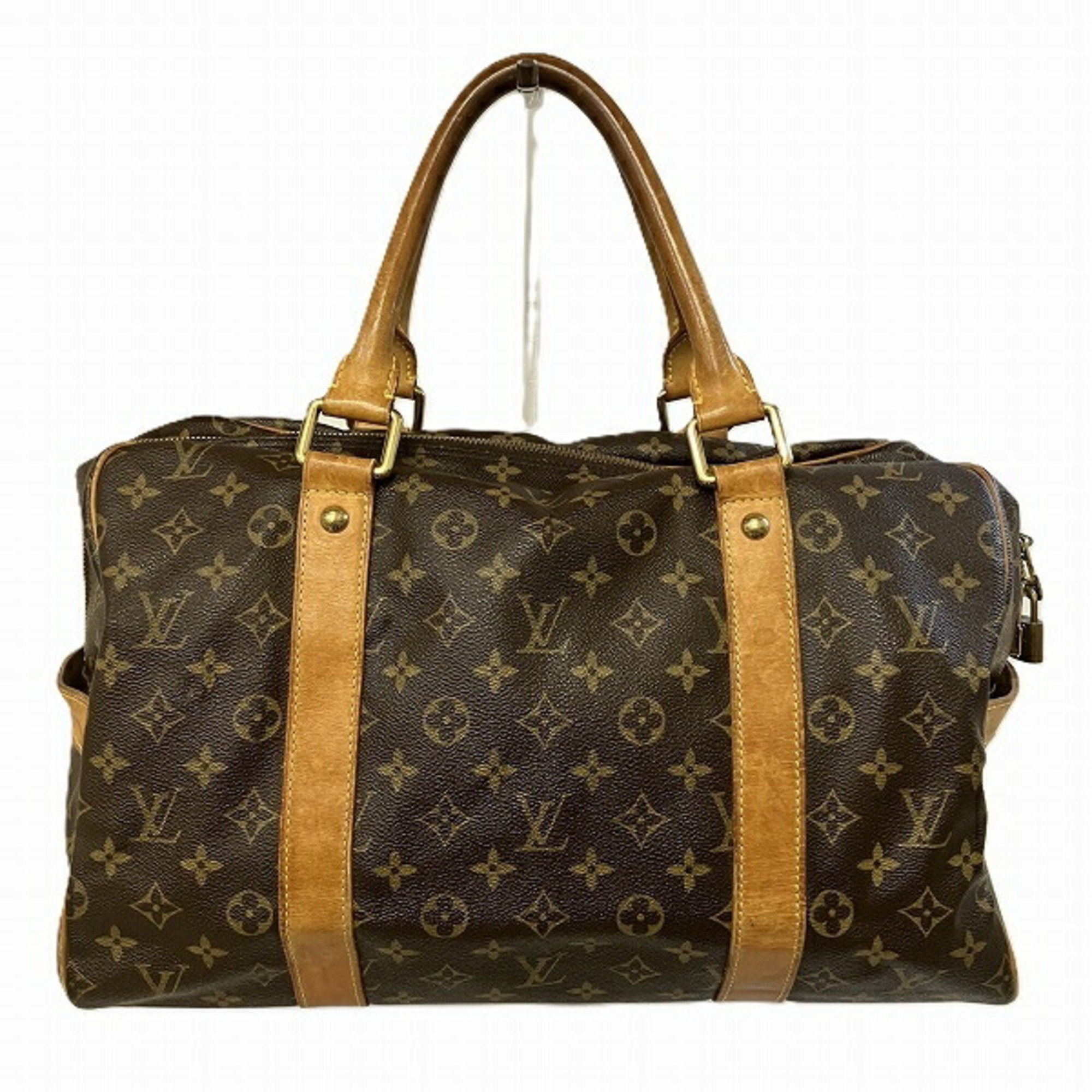 Louis Vuitton Monogram Carryall M40074 Bag Boston Handbag Men's Women's