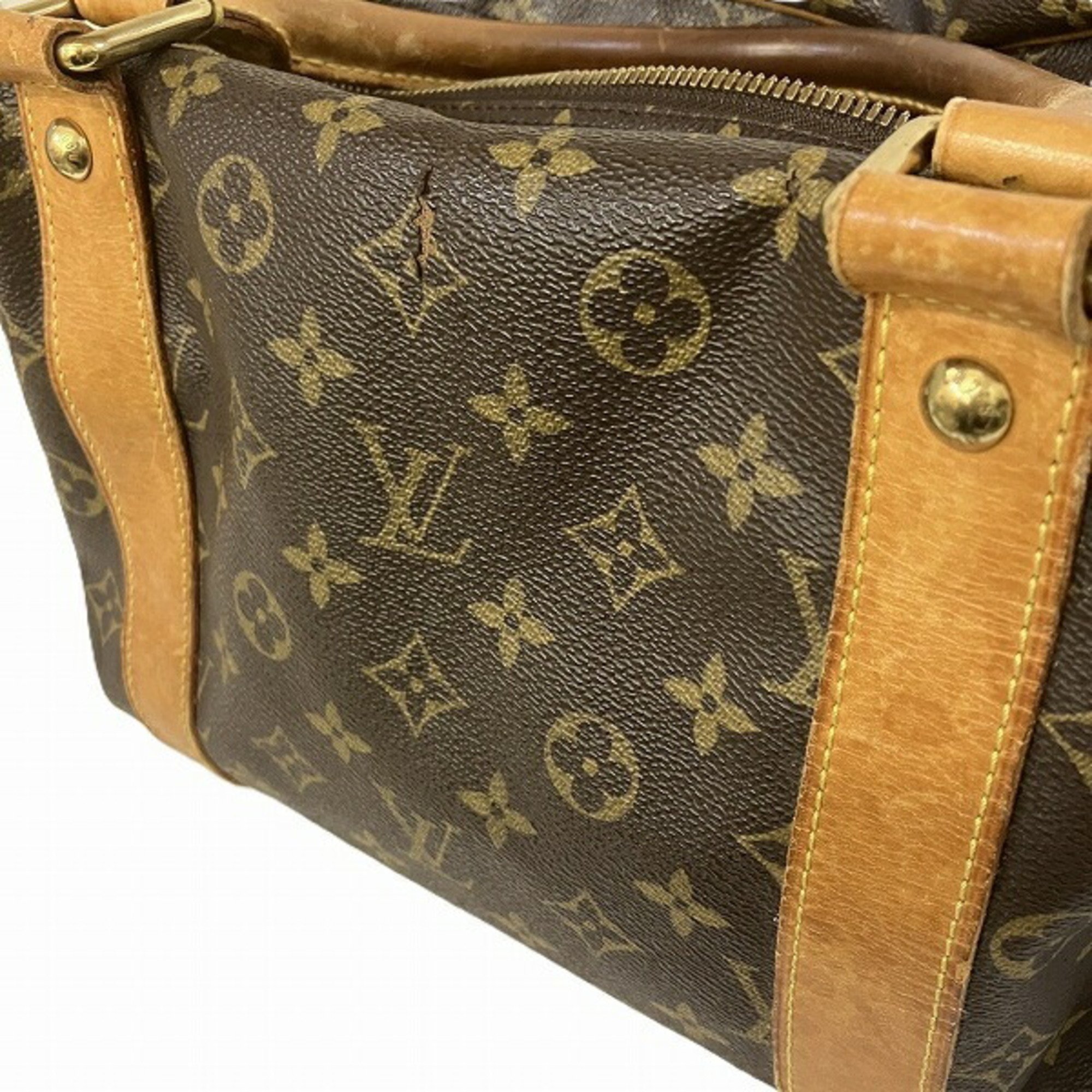 Louis Vuitton Monogram Carryall M40074 Bag Boston Handbag Men's Women's